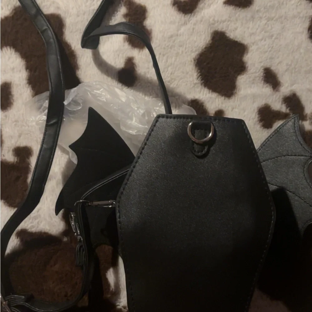 Black Gothic Arm Guard with Cross Design